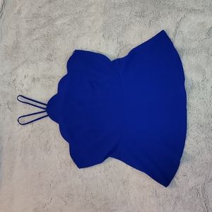 Monteau blue top size large